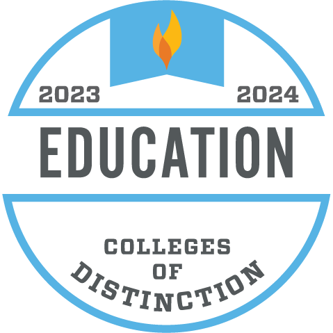 Siena Heights University Honored as a 2023-2024 College of Distinction for Education.
