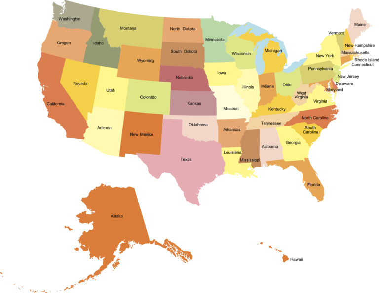 UnitedStates map