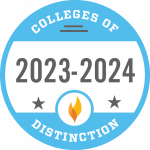 2023-2024 College of Distinction Badge