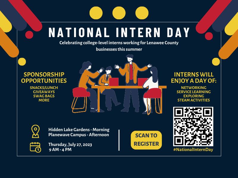 National Intern Day graphic